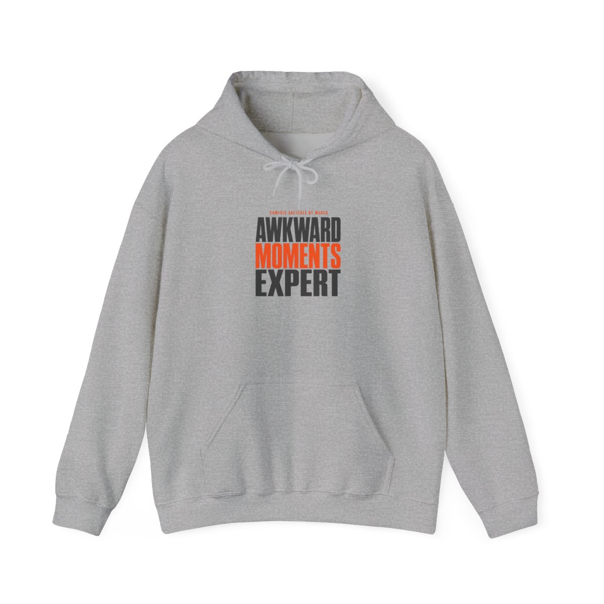 Funny Marco "Awkward Moments Expert" Hoodie - alternate angle 3, merchandise
