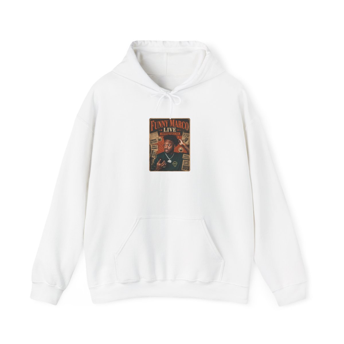 Funny Marco "Funny Marco Live" Hoodie - alternate angle 4, merchandise
