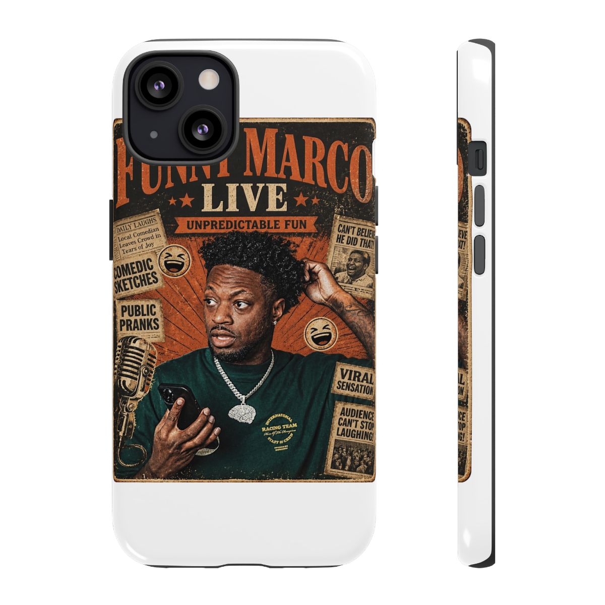 Funny Marco "Funny Marco Live" Phone Case